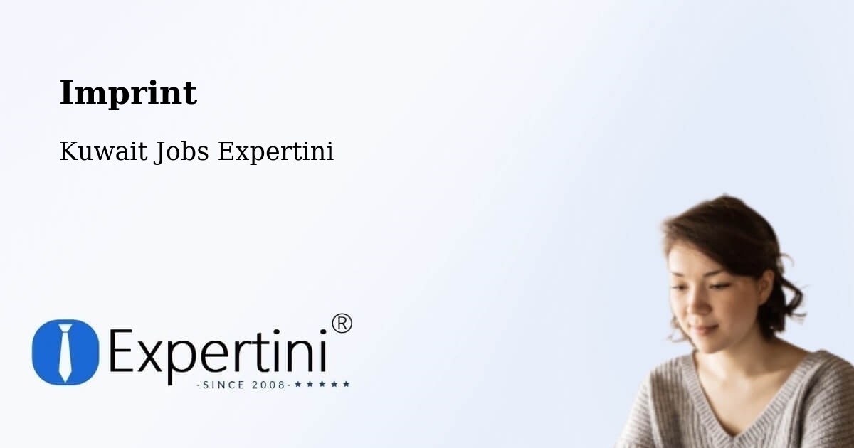 Imprint – Kuwait - Kuwait Jobs Expertini